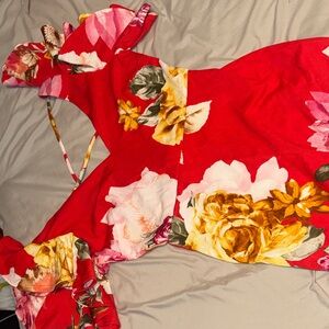 Fashion Nova Bold Red Dress